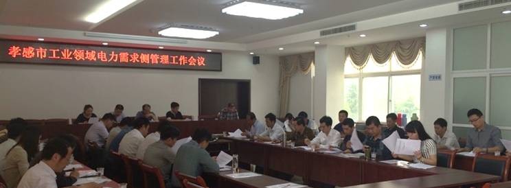 湖北孝感市召開工業領域電力需求側管理工作會