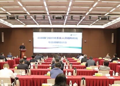 國家電投總部部門組織體系及人員結構優化