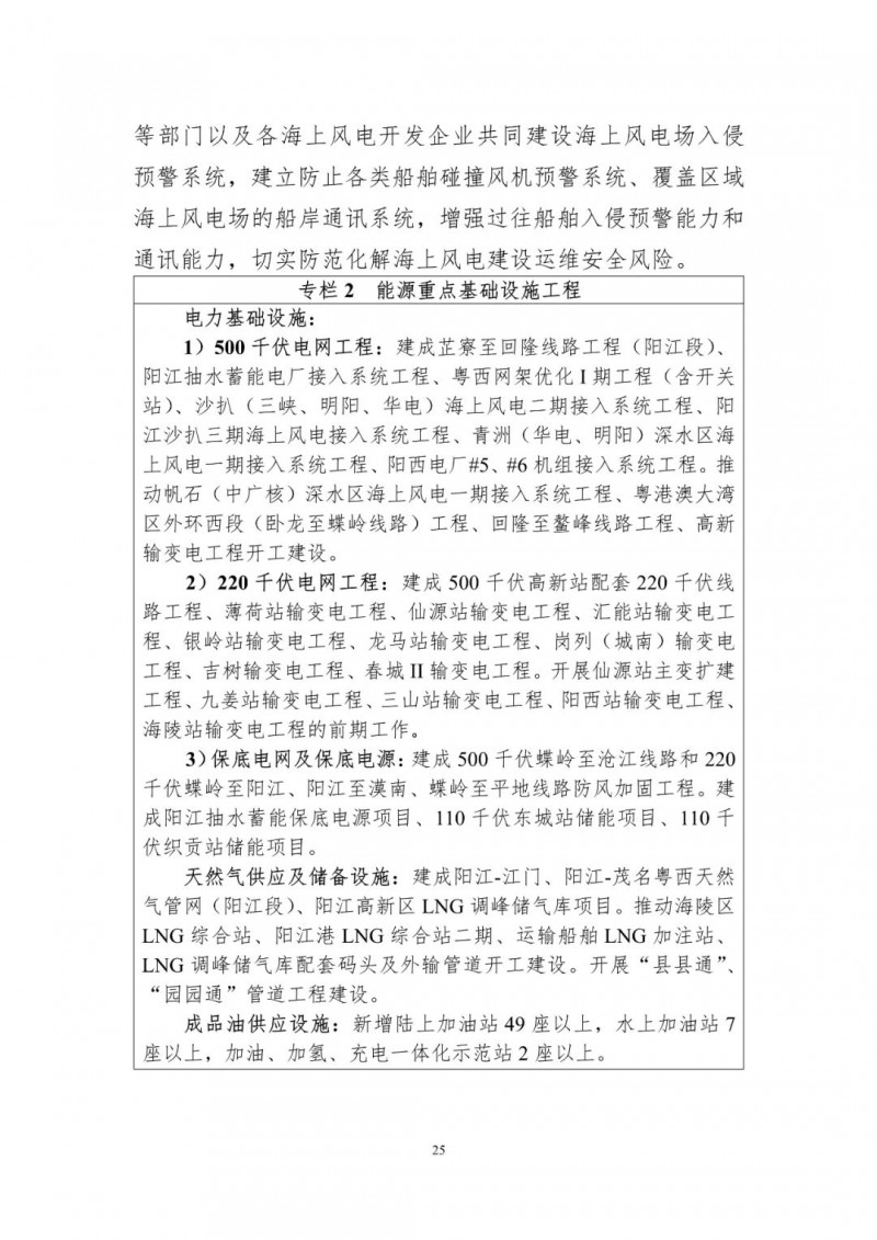 著力打造多元清潔能源供應體系!廣東陽江市發布《能源發展“十四五”規劃》(征求意見稿)