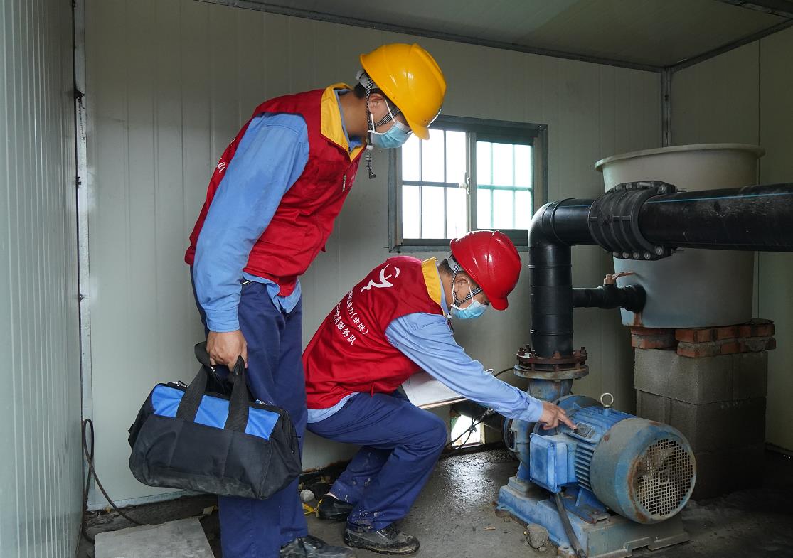 國網余姚市供電公司:樞紐排澇再檢查 安全度汛添動能