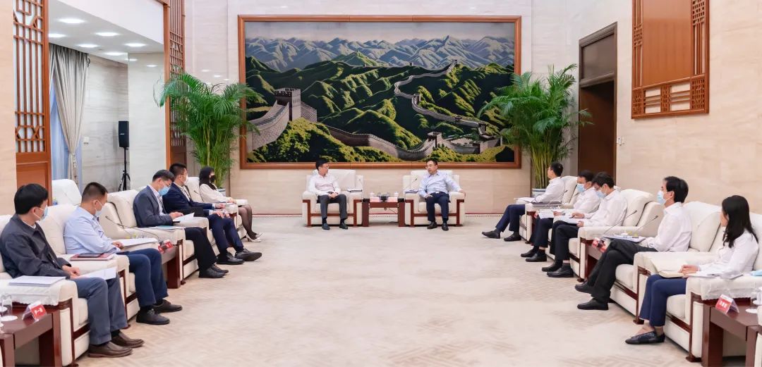 鄒磊會見北京市西城區(qū)委副書記、代區(qū)長劉東偉