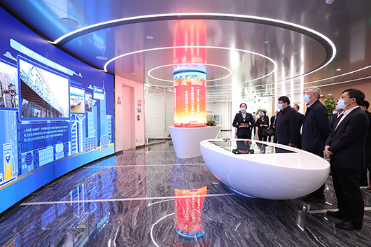 張智剛赴國網華東分部、上海電力調研