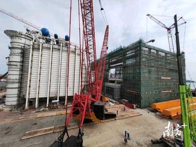 大亞灣石化區綜合能源站項目一期將于年底建成投產