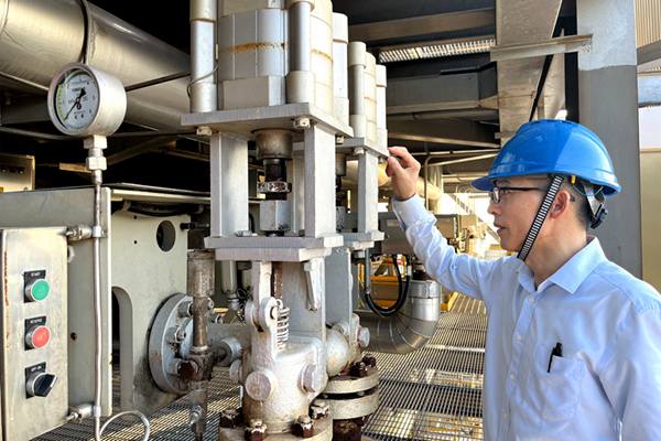 圖為鍋爐專業開展反事故排查