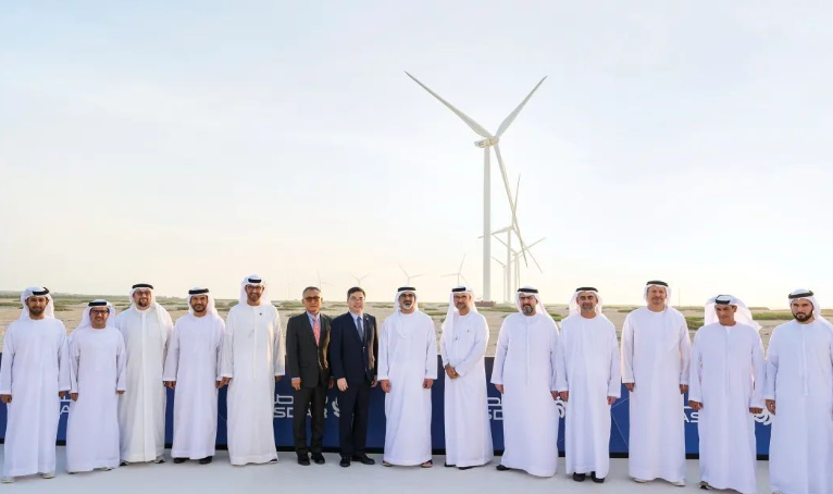 電建出品！阿聯酋首個風電項目投入運營