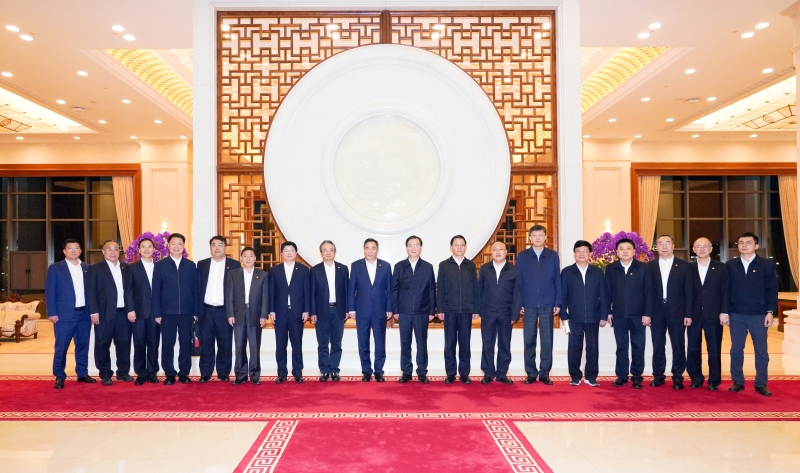 中國能建黨委書記、董事長宋海良拜會云南省委書記王寧、省長王予波