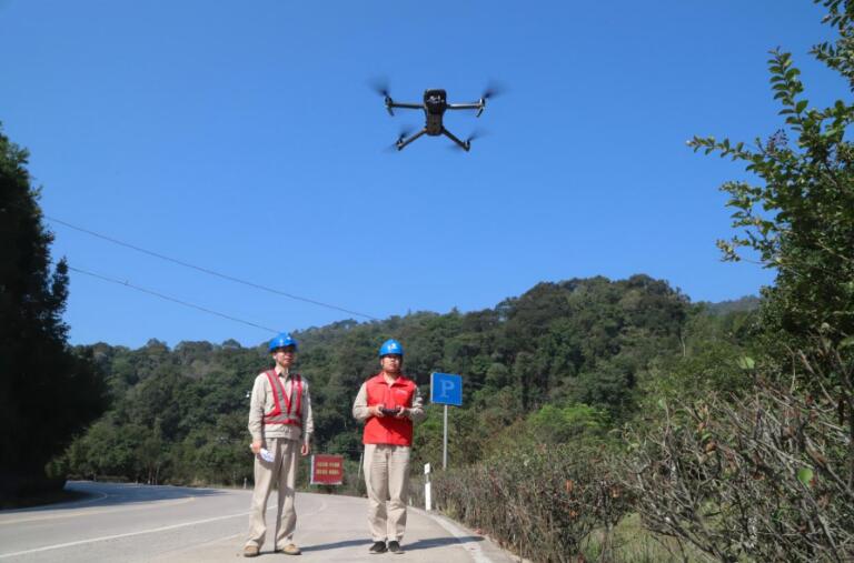 三明明溪無人機自主巡檢 數字賦能“秋檢”提速