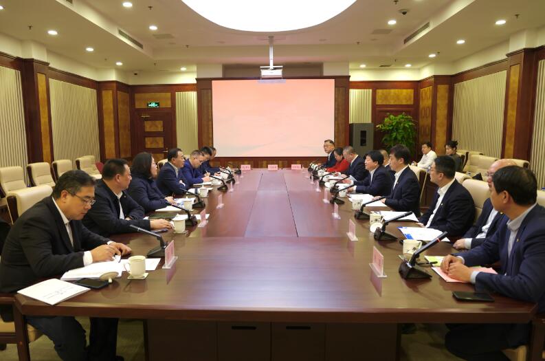 中國能建與上海浦東新區共商深化合作