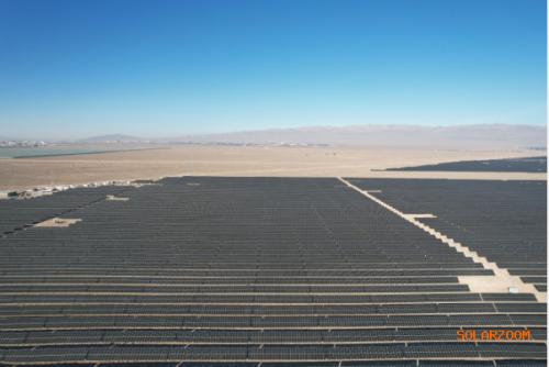 甘肅省嘉峪關110兆瓦光伏發電項目成功并網發電