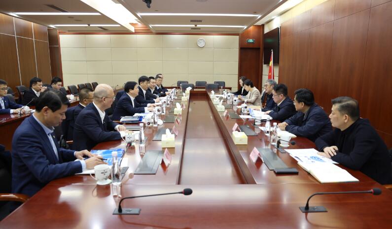 中國能建與上海市青浦區共商合作