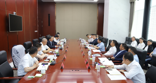 中國電建黨委常委、副總經理劉源源與晉能控股集團黨委書記、董事長李國彪舉行會談