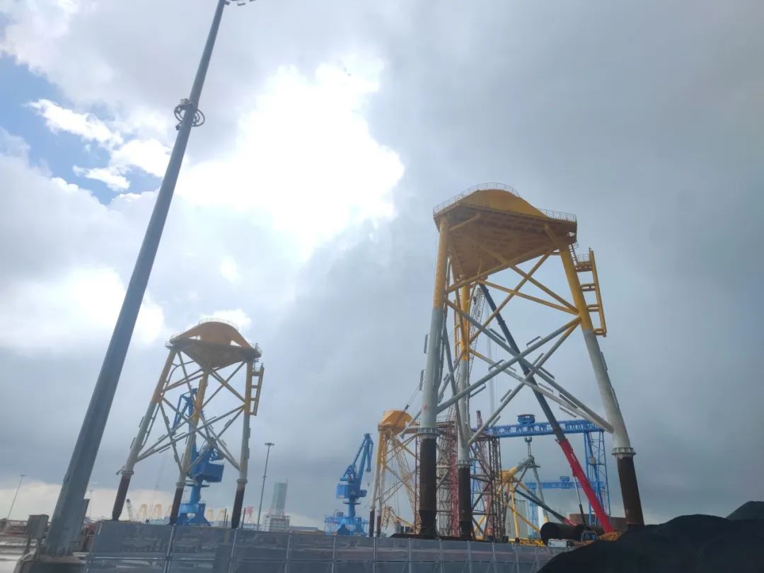 中國水電四局承建的廣西防城港導管架項目順利通過聯合驗收