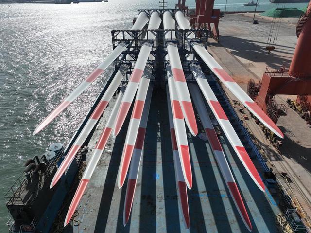 向風發電，向綠而行，蓬萊港打造海上風電全產業鏈集群