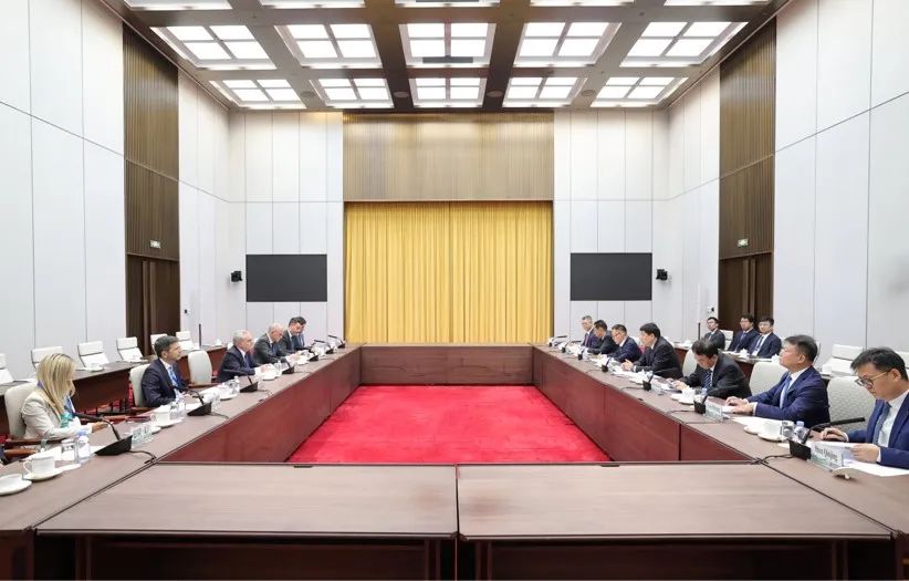 張智剛會見意大利存貸款集團首席執行官達里奧·斯坎納皮耶科