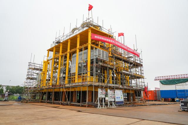 全球首套5兆瓦級海上高溫煙氣余熱發電裝置成功交付