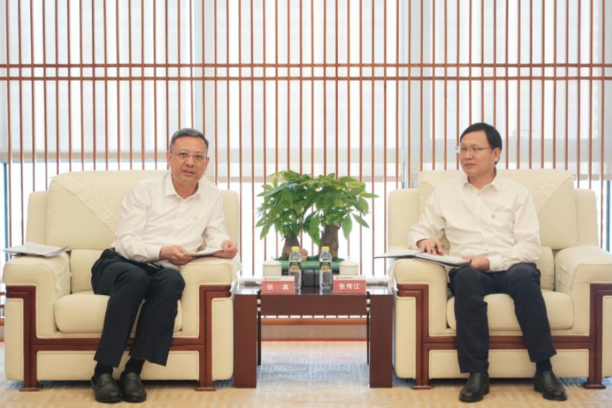 中國能建黨委副書記、總經理倪真與中國大唐總經理張傳江會談