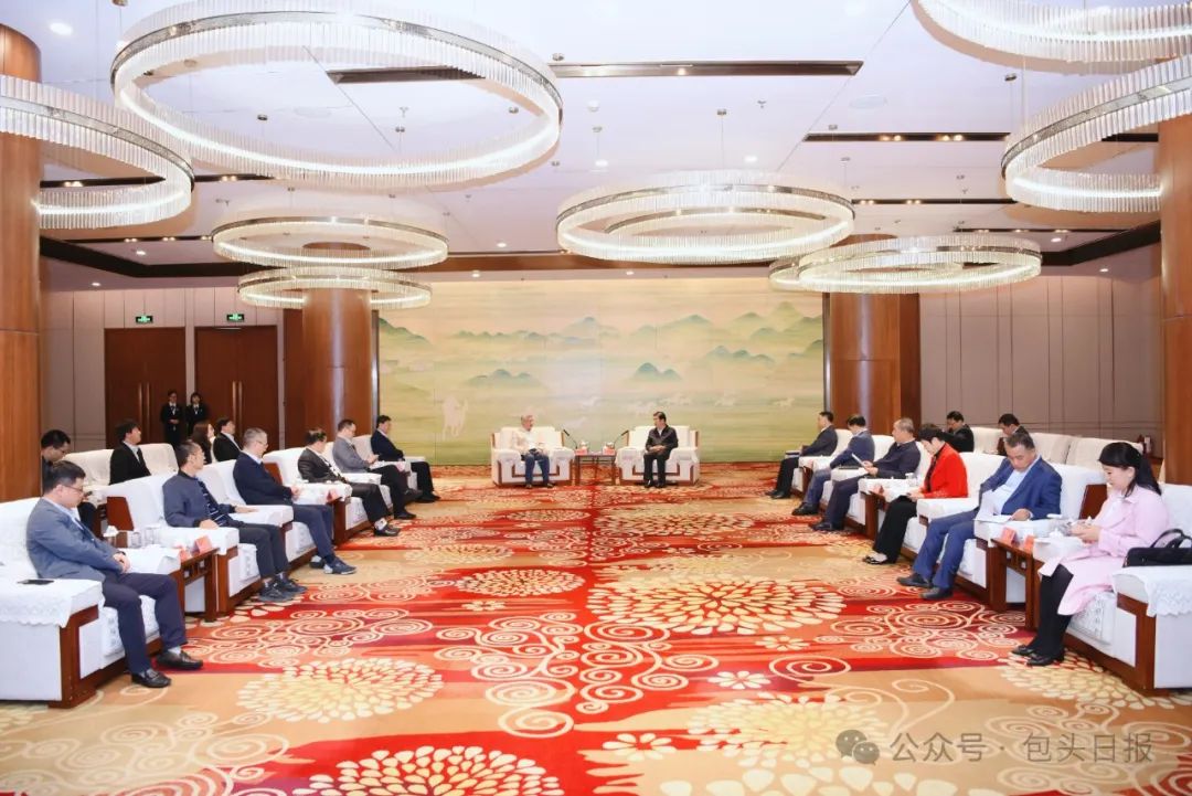 包頭市委書記丁繡峰會見參加2024中國新型儲能產業發展大會的部分來賓