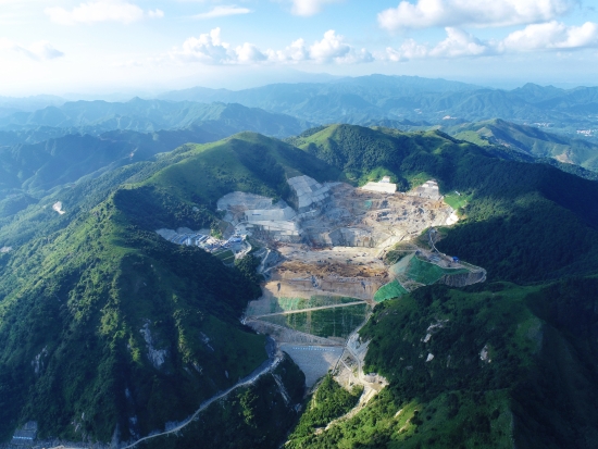 南寧抽蓄上水庫大壩月填筑量連續創新高