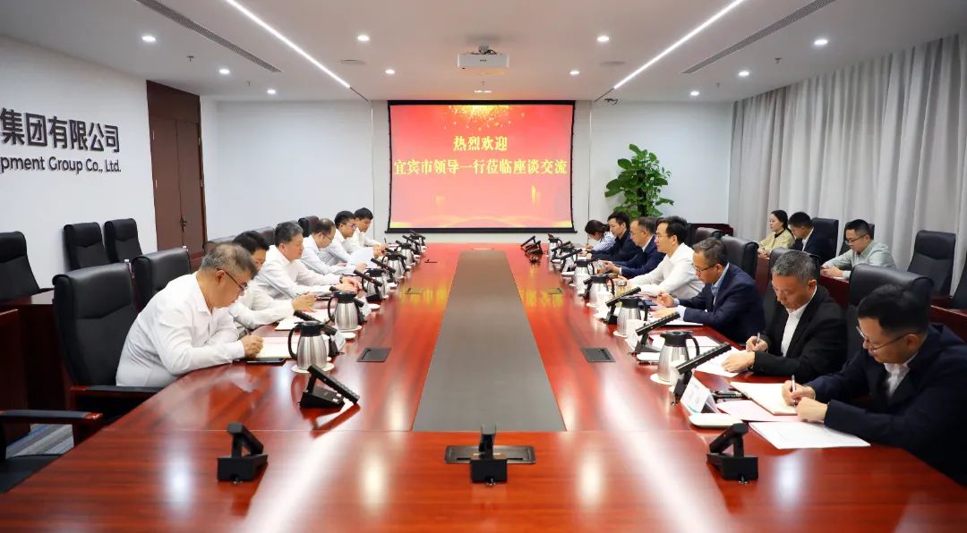 中國電氣裝備黨委副書記、總經理周群會見宜賓市委書記方存好