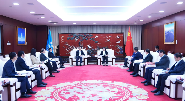 華電集團副總經理李旭紅會見中國出口信用保險公司黨委委員、副總經理張輝