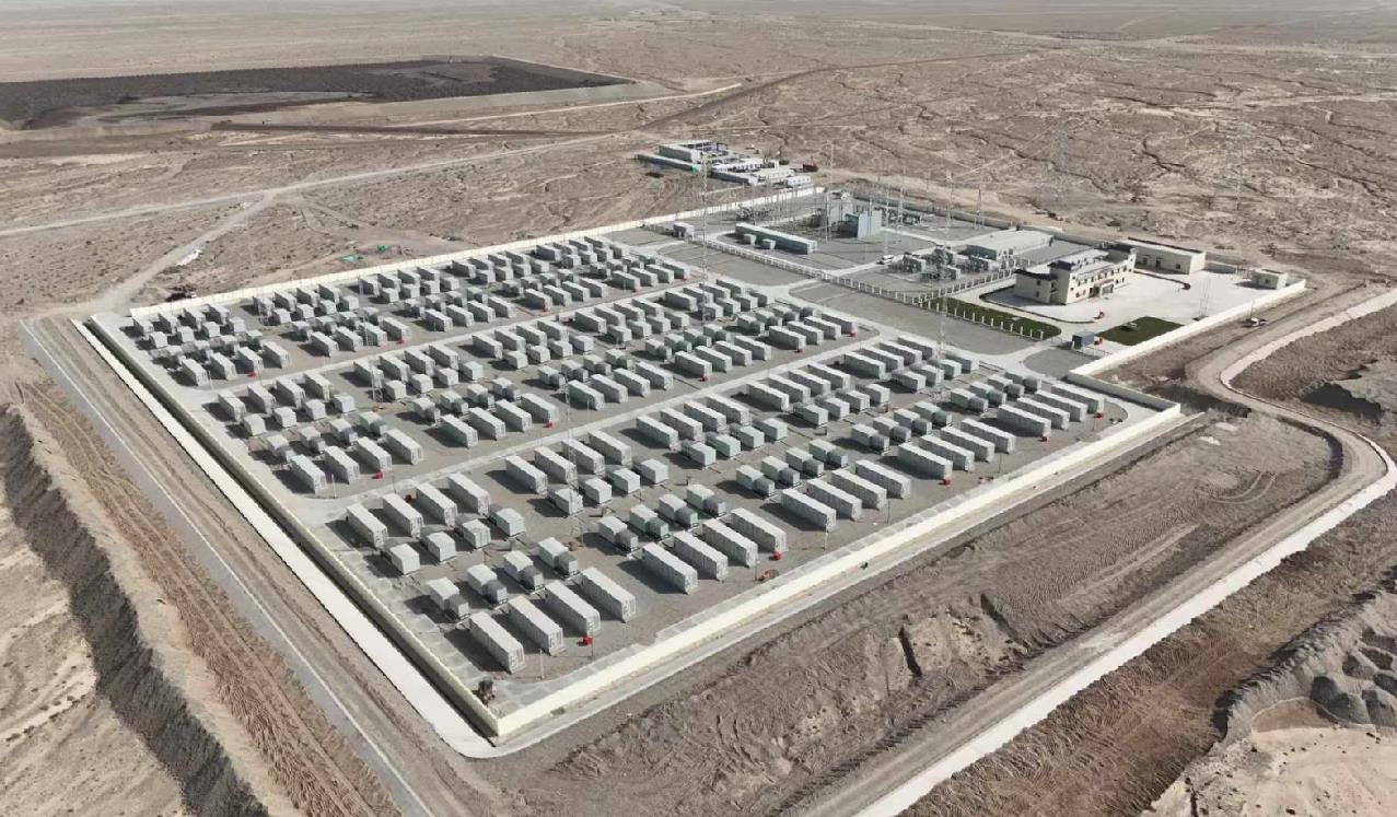 單體規模超大構網型獨立儲能項目送電