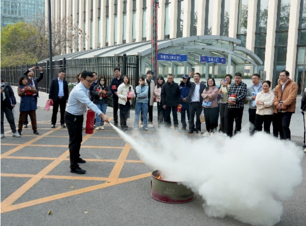 中國能建開展總部辦公樓消防安全培訓暨應(yīng)急演練活動