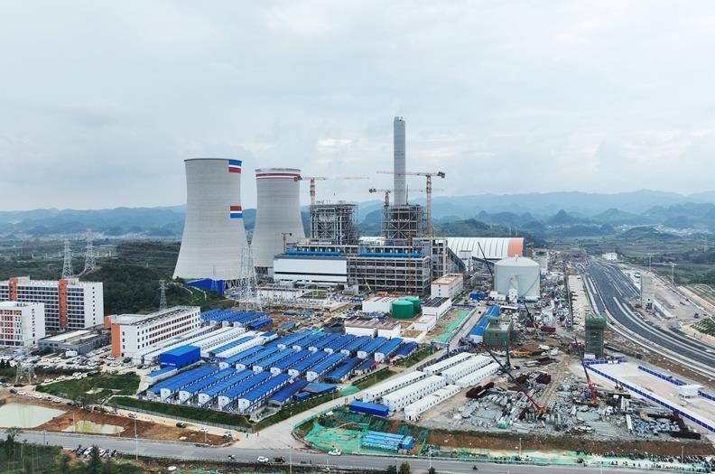 盤江普定2×66萬千瓦燃煤發電項目2號機組并網成功