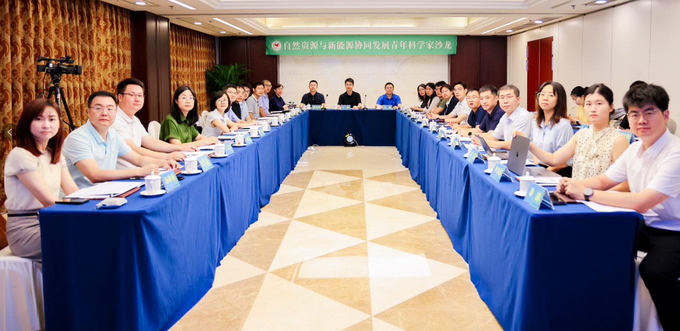 “數字賦能 綠色轉型——自然資源與新能源協同發展”青年科學家沙龍在京舉辦