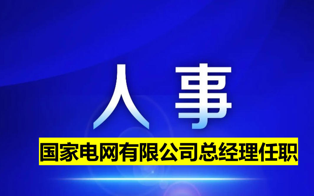 國家電網(wǎng)有限公司總經(jīng)理任職